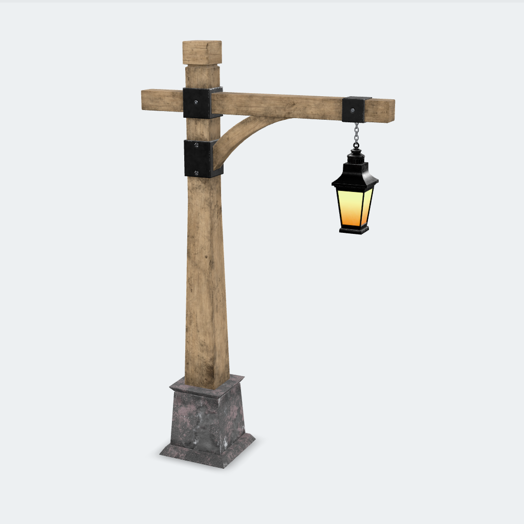Forged Iron Explorer Lantern