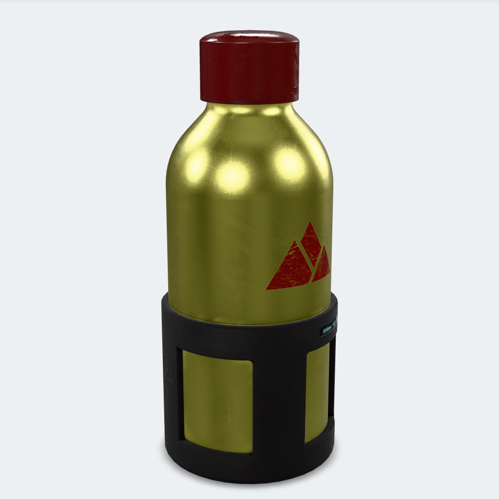 Tactical Cyber Titanium Flask